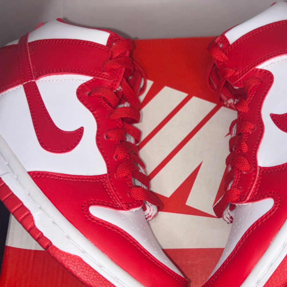 Nike Kids Sneakers Red and White